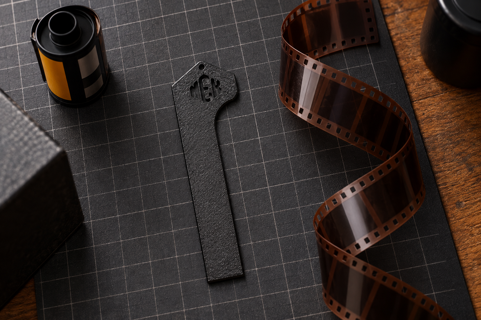 35 mm film leader template