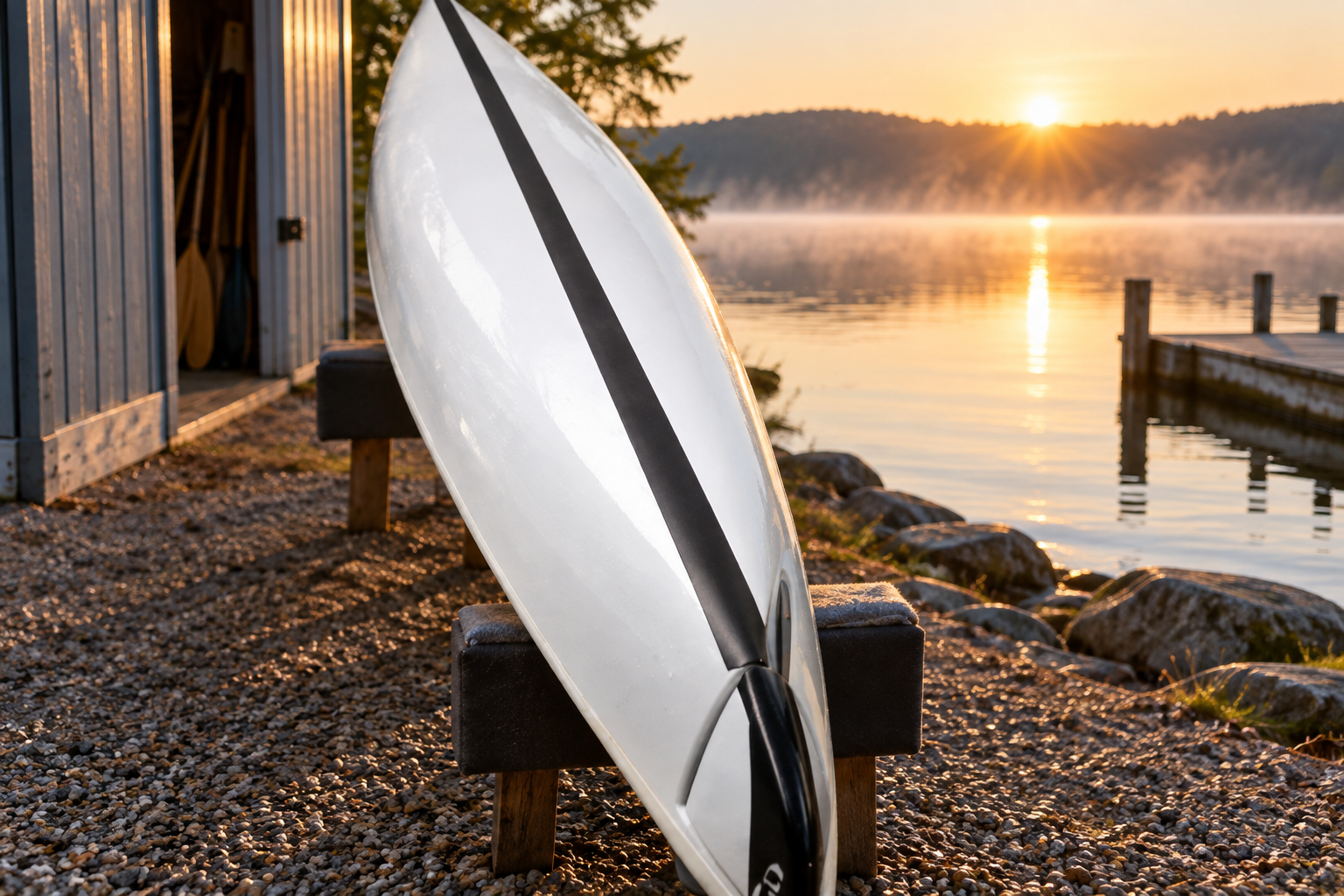Kayak keel-protection tape