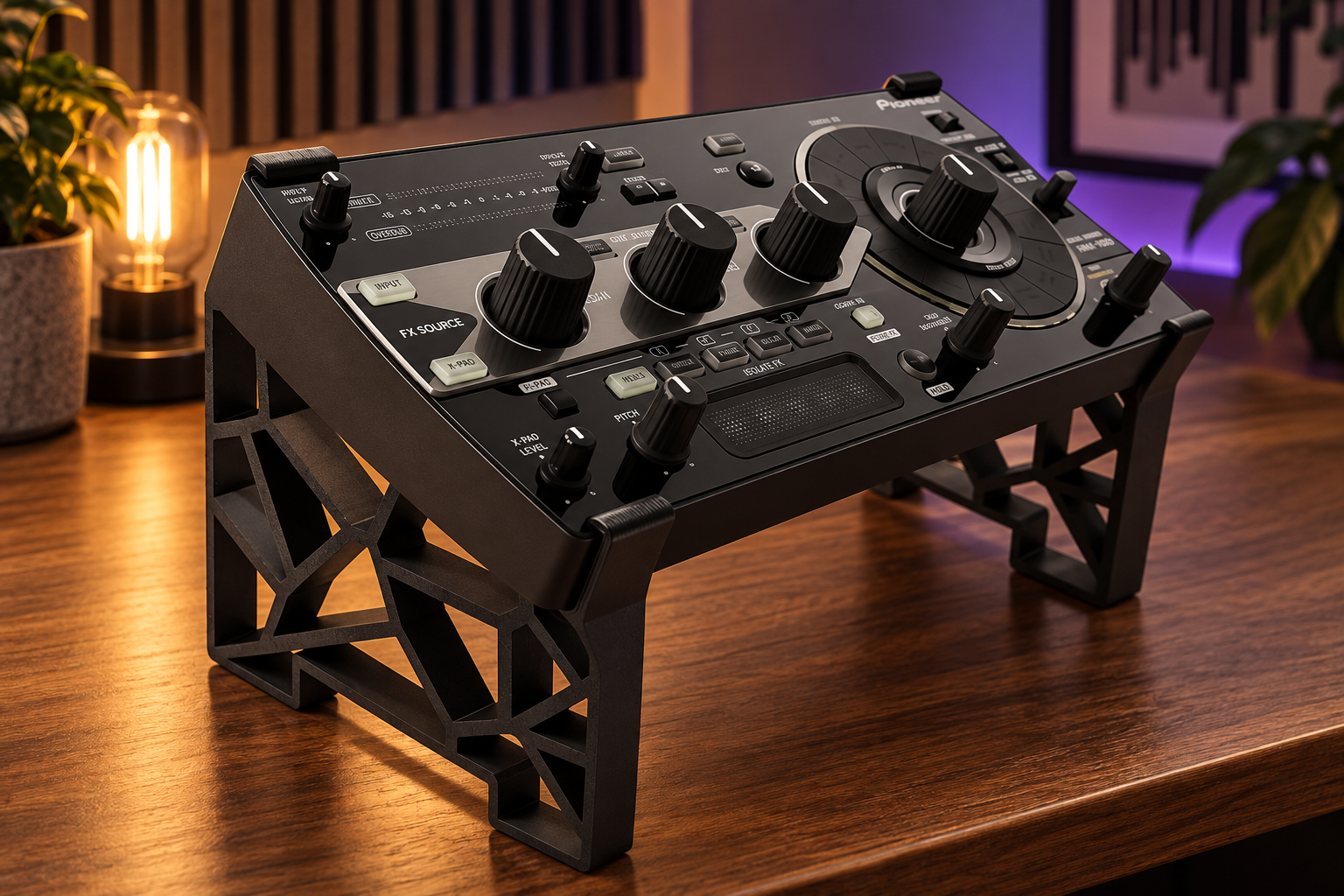 Pioneer RMX-1000 with 15° riser