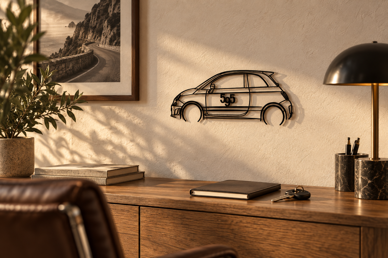 Fiat 595 silhouette